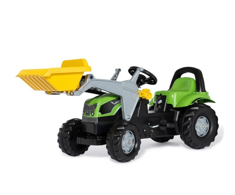 Rolly Toys, traktor Deutz Fahir 5115G TB, z łyżką i przyczepą, 023196