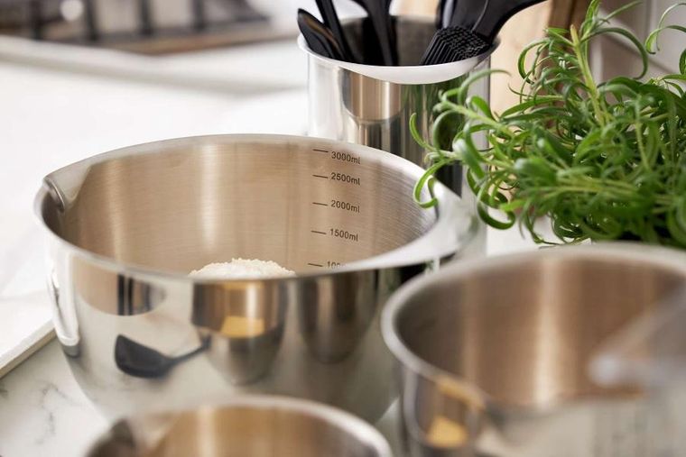 Rosti, Steel, zestaw misek kuchennych, 3 szt., 23921