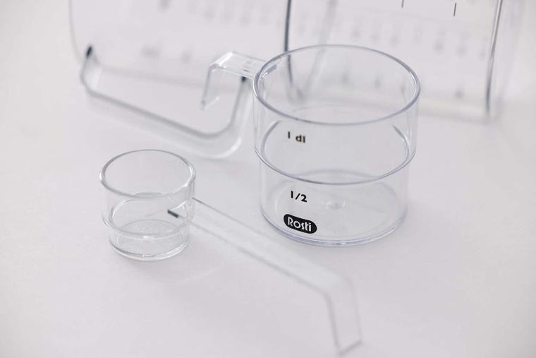 Rosti, zestaw 3 miarek, mensura, przezroczyste, 25894