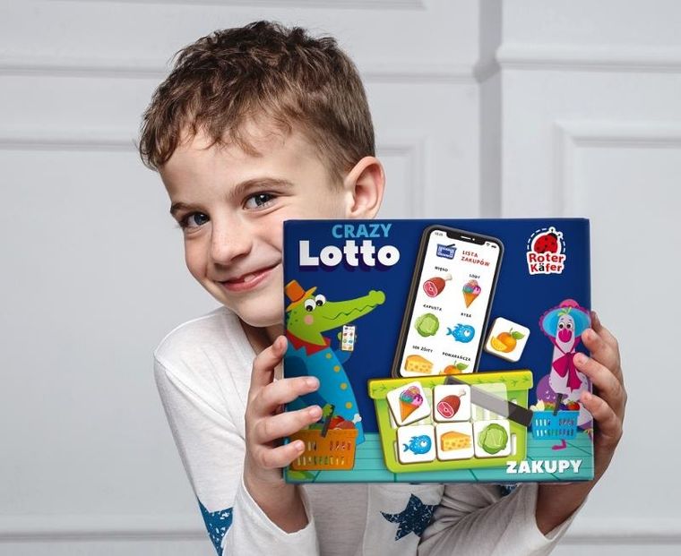Roter Kafer, Lotto, Crazy zakupy, gra edukacyjna