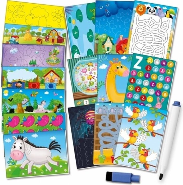 Roter Kafer, Pisz i ścieraj: Poziom bazowy, gra edukacyjna