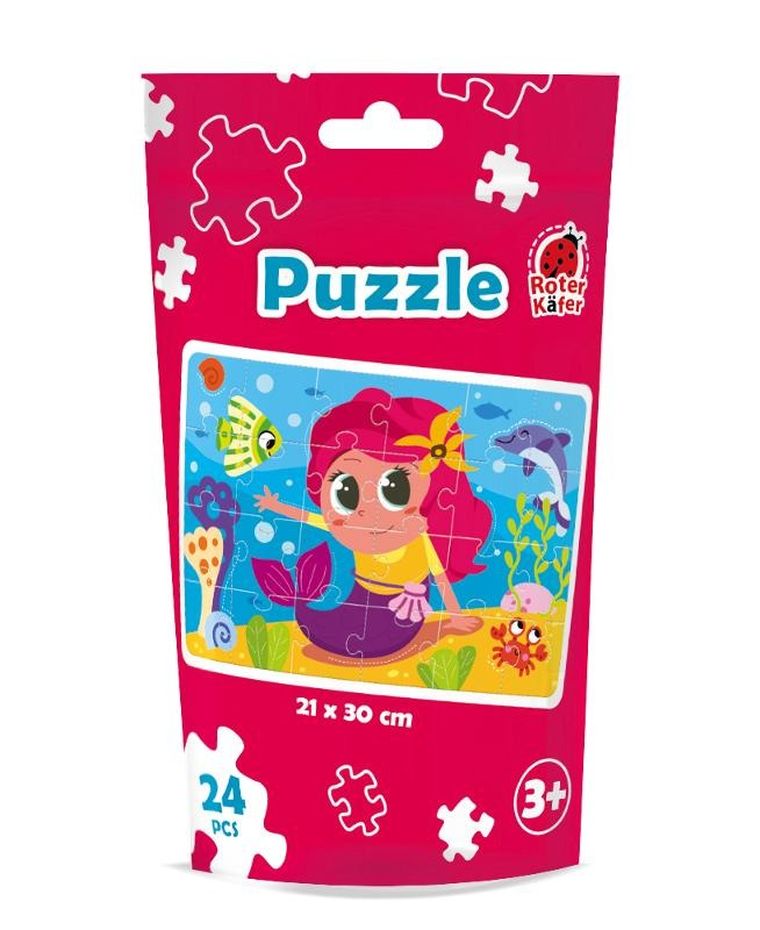 Roter Kafer, puzzle, syrenka, 24 elementy