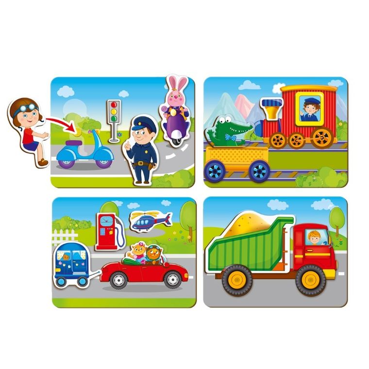 Roter Kafer, Transport. Gra z rzepami, edukacyjna gra dla najmłodszych