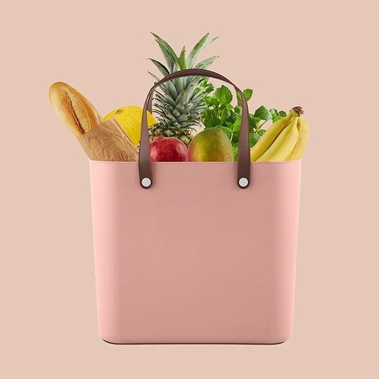 Rotho, Multibag Albula Style, torba na psa, różowa, 25l