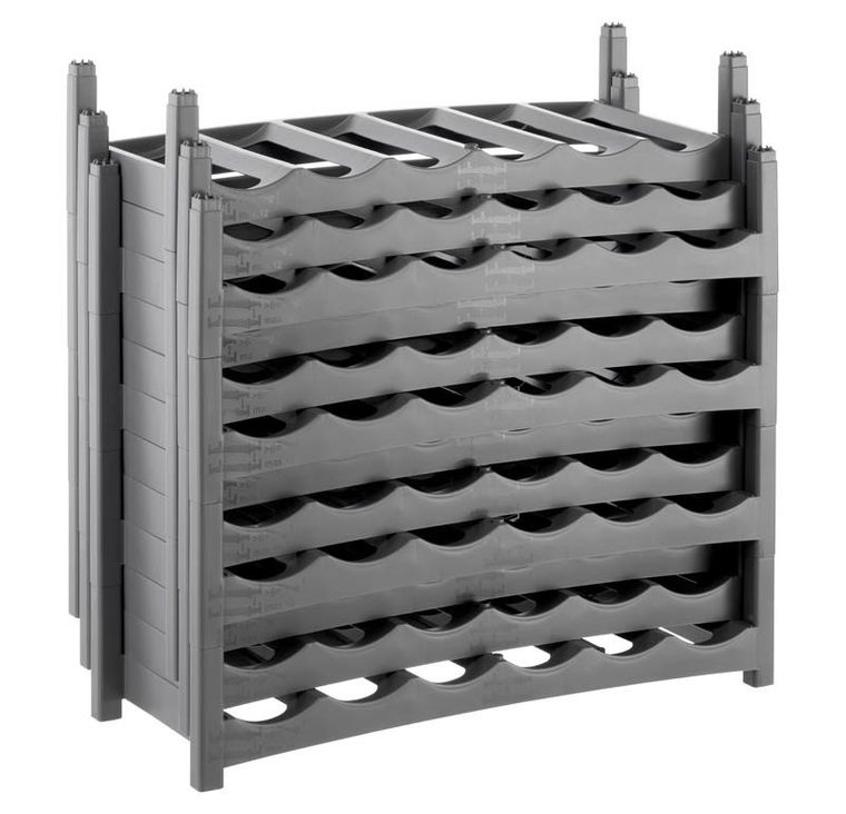 Rotho, Vario, regał na wino, antracyt, 1 szt.