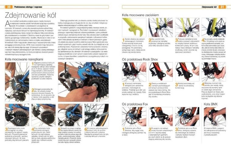 Rowery. Regulacja, naprawa, konserwacja