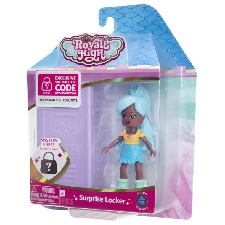 Royale High, Woda, figurka z szafką szkolną + kod