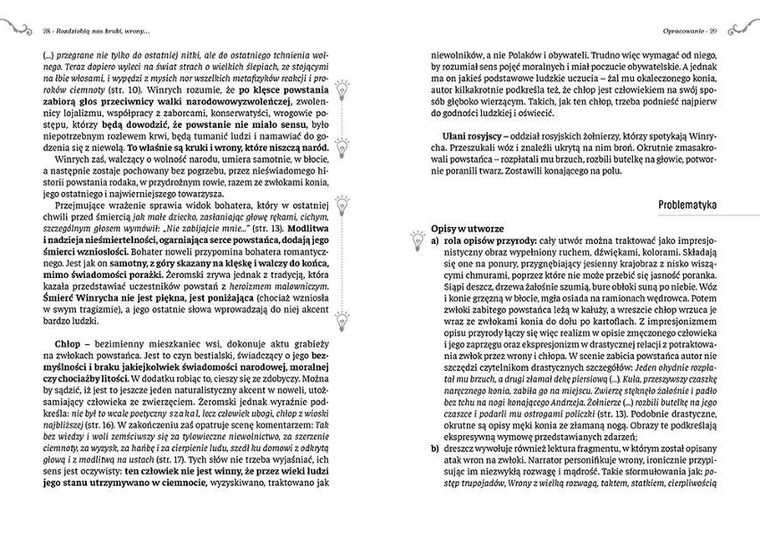 Rozdziobią nas kruki, wrony... Wydanie z opracowaniem i streszczeniem