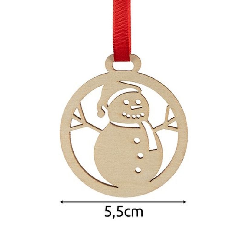 Ruhhy, bombki drewniane, 36 szt.