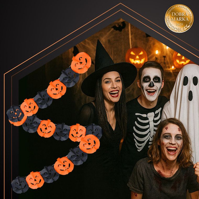 Ruhhy, girlanda, dynia, 3m