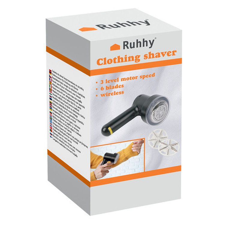 Ruhhy, golarka do ubrań, bezprzewodowa