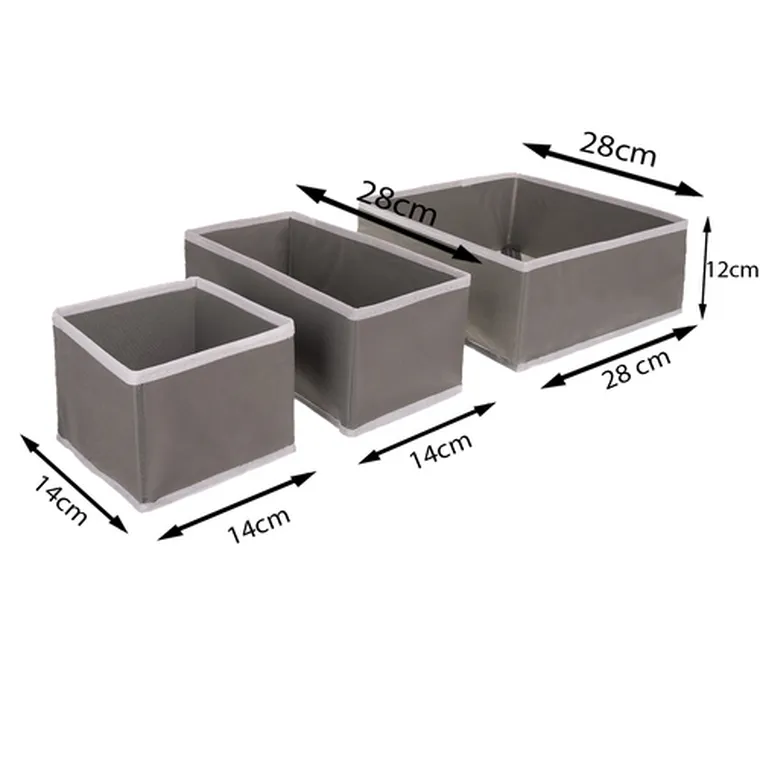 Ruhhy, organizer na bieliznę, zestaw, 6 szt.