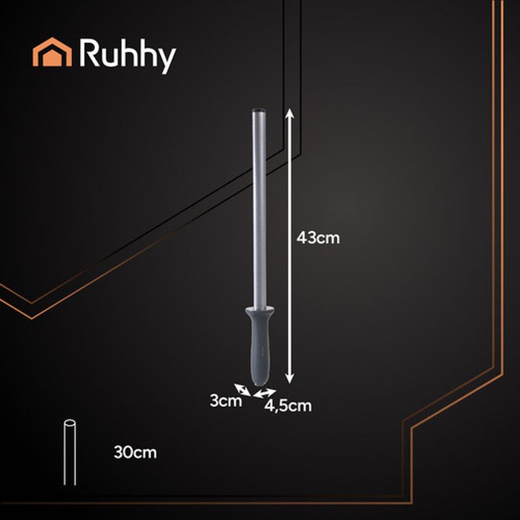 Ruhhy, ostrzałka diamentowa do noży, musak