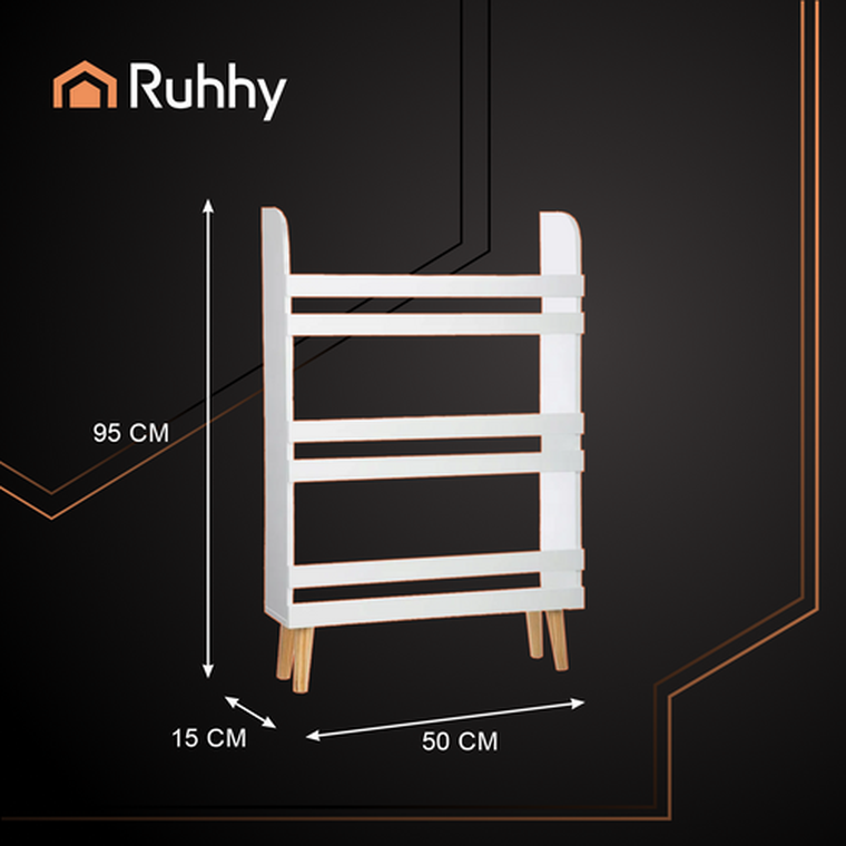 Ruhhy, regał na zabawki/książki