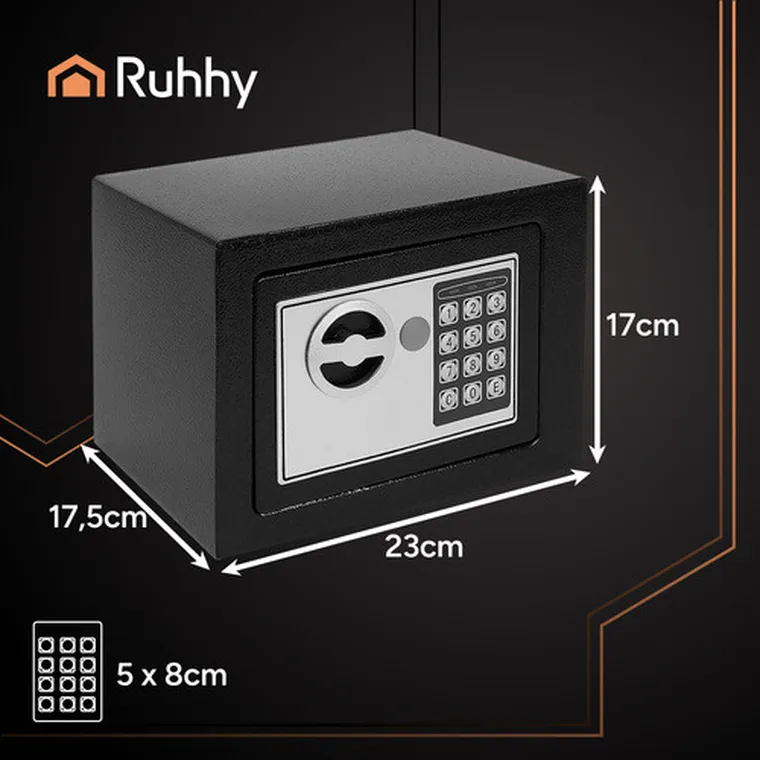 Ruhhy, sejf z szyfrem