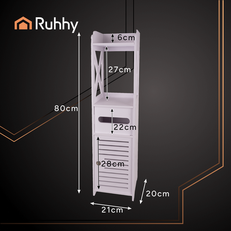 Ruhhy, szafka łazienkowa