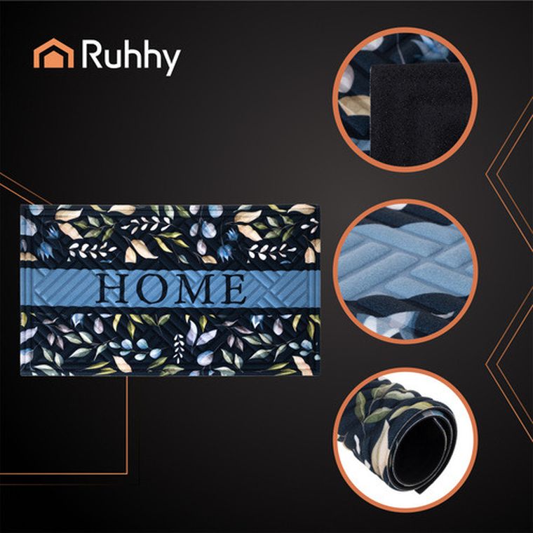 Ruhhy, wycieraczka pod drzwi, 75-45 cm