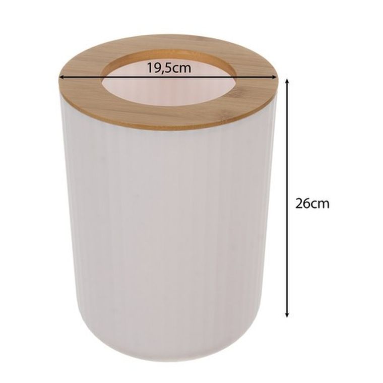 Ruhhy, zestaw akcesoriów łazienkowych, biały