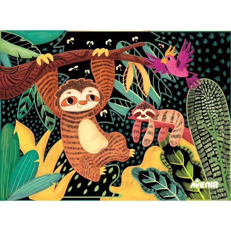 Russell, wydrapywanka, leniwce, zestaw kreatywny