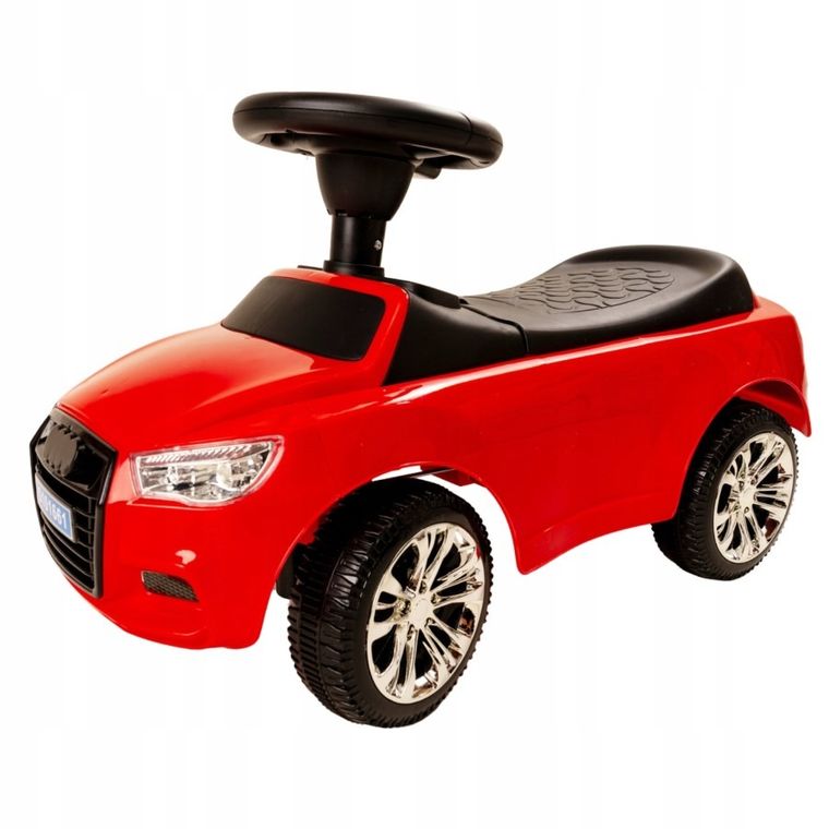 Sabi Toys, odpychacz z daszkiem, jeździk, czerwony