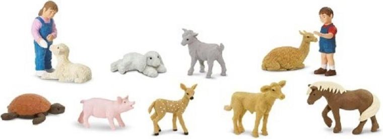 Safari Ltd, Toob, zestaw figurek, małe zwierzątka z mini zoo