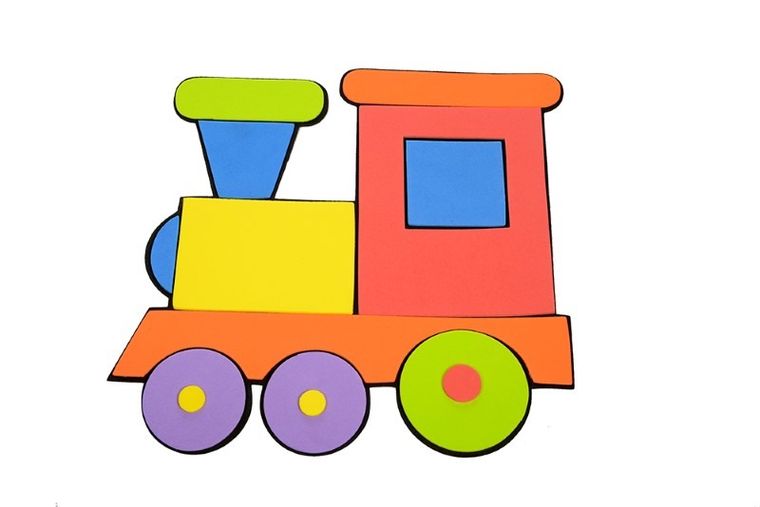 Samolot, Lokomotywa, dekoracja ścienna