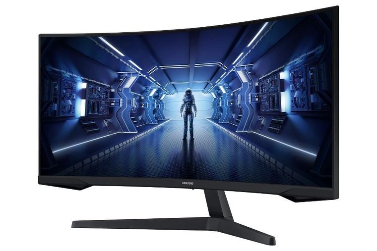 Samsung, monitor, ODYSSEY G5 LED 34", LC34G55TWWPXEN