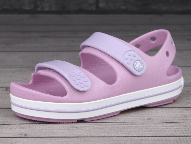 Sanadały dziewczęce, różowe, Crocs Crocband Cruiser