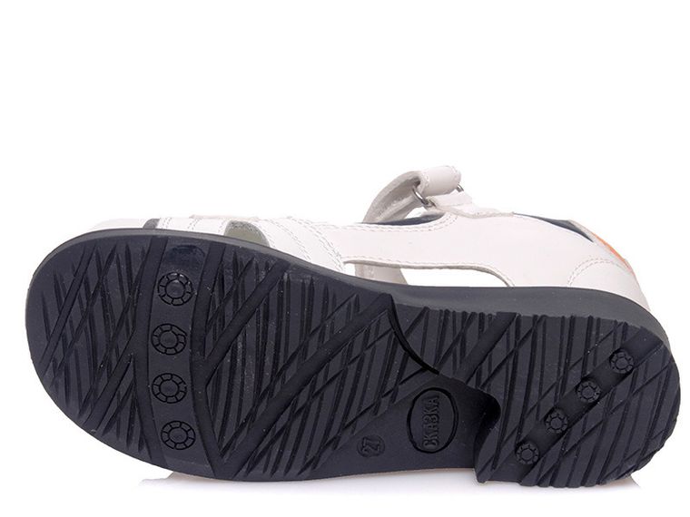 Sandały chłopięce, białe, Weestep