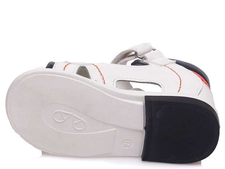 Sandały chłopięce, białe, Weestep