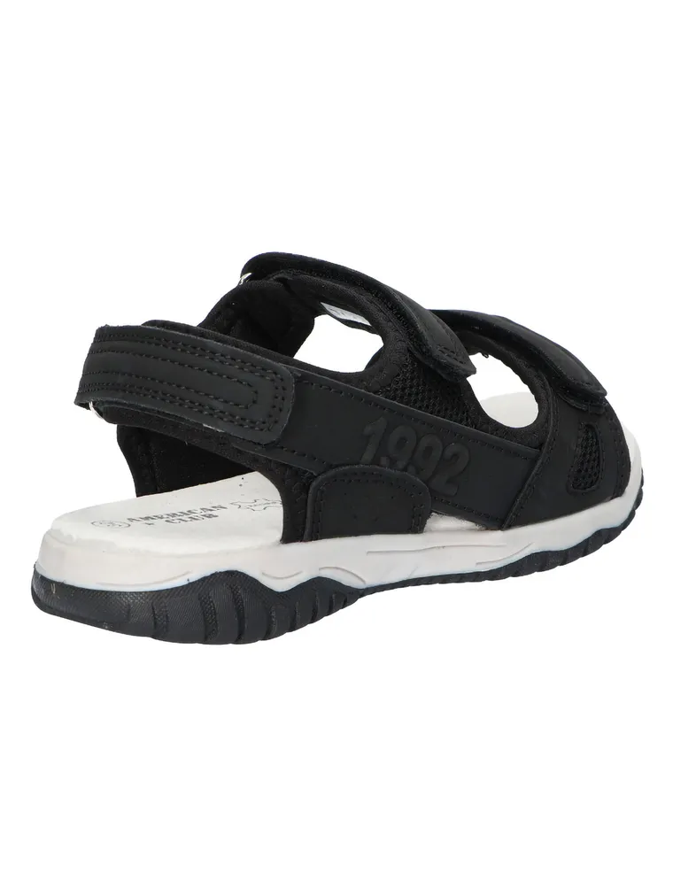 Sandały chłopięce, czarne, American Club