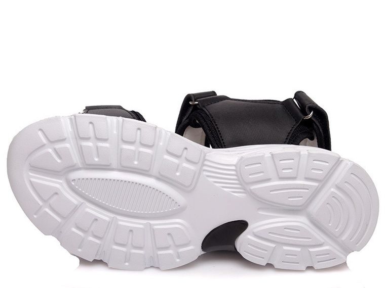 Sandały chłopięce, czarne, Weestep