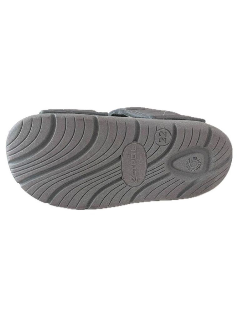 Sandały chłopięce, do wody, szare, Zetpol