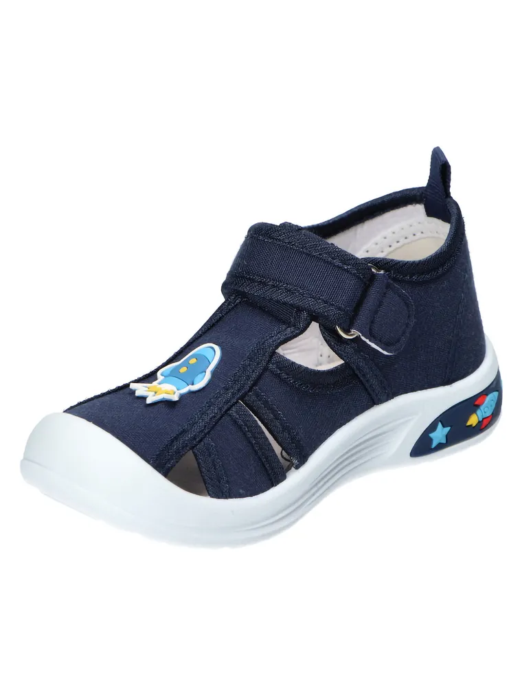 Sandały chłopięce, granatowe, American Club