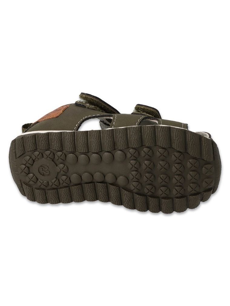 Sandały chłopięce, khaki, Befado