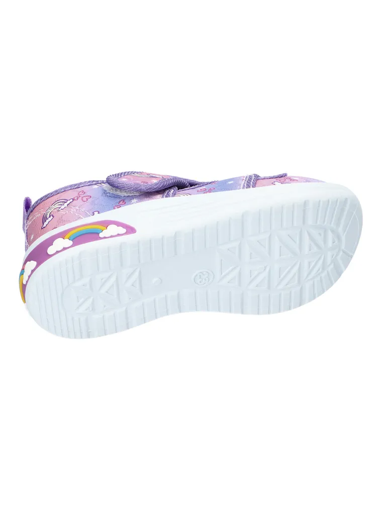 Sandały dziewczęce, fioletowe, American Club