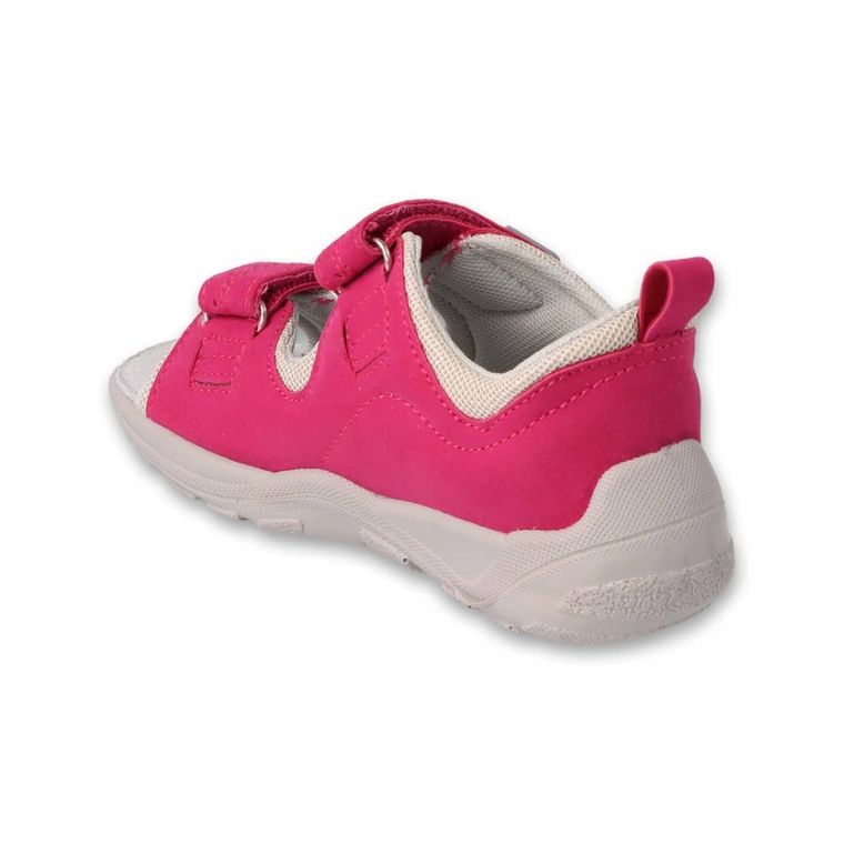 Sandały dziewczęce, różowe, Befado