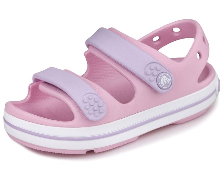 Sandały dziewczęce, różowe, Crocs Crocband Cruiser