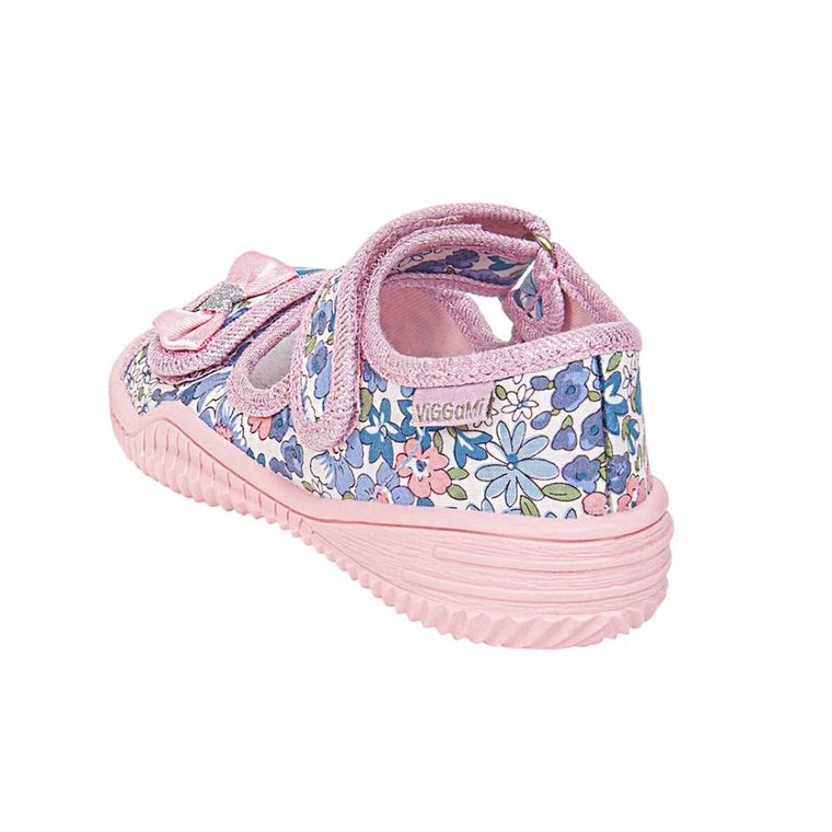 Sandały dziewczęce, różowe, skórzana wkładka, Vi-GGa-Mi