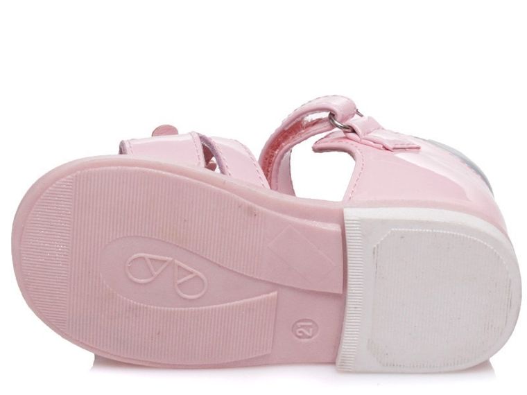Sandały dziewczęce, różowe, Weestep