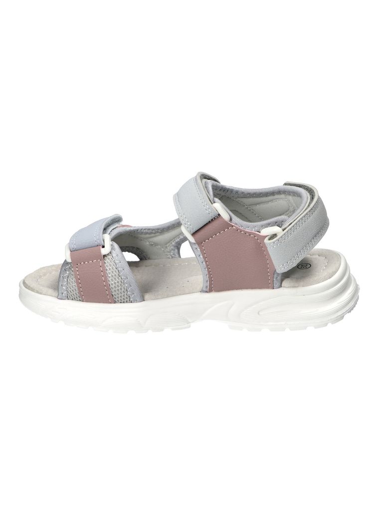 Sandały dziewczęce, szare, American Club