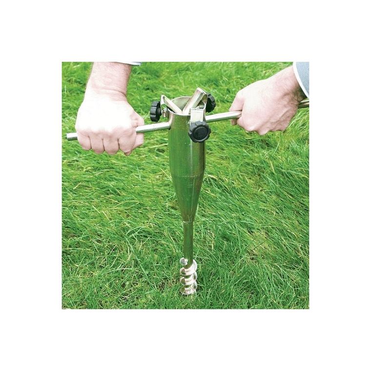 Saska Garden, baza, mocowanie do parasola, metalowa, wkręcana