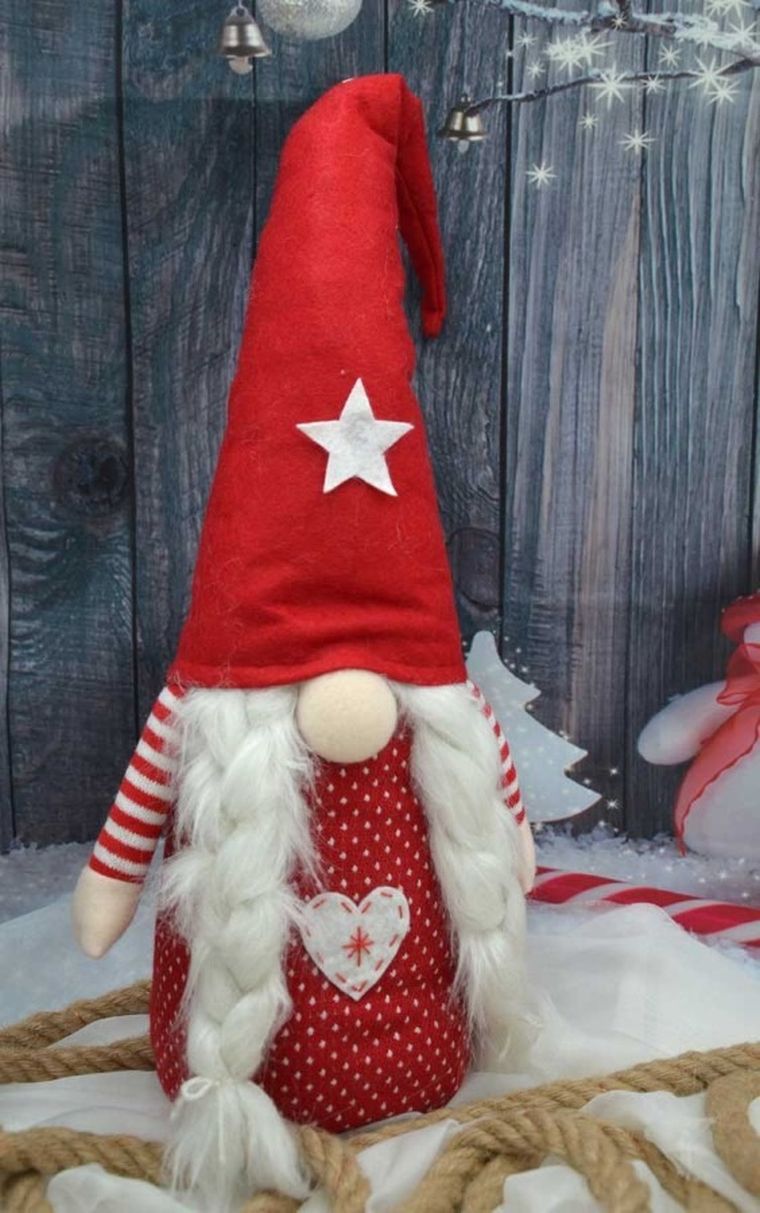 Saska Garden, dekoracja, pani mikołajowa, 30 cm