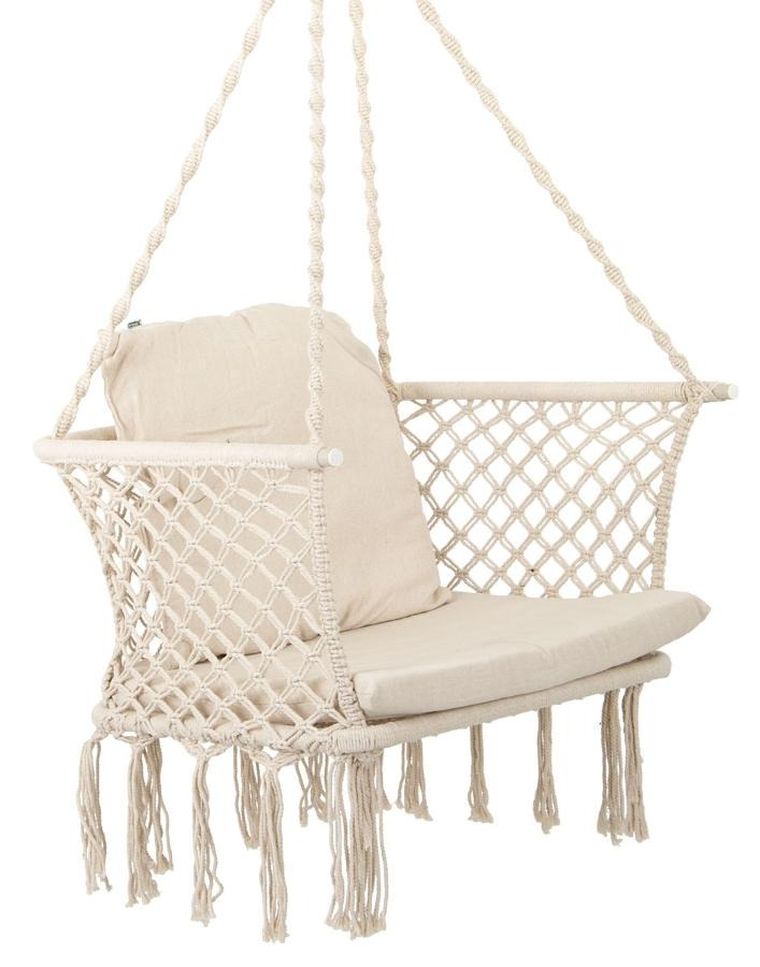 Saska Garden, hamak ażurowy, 78-64 cm, ecru