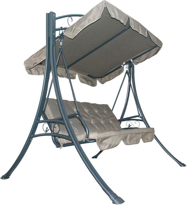 Saska Garden, huśtawka ogrodowa, 3-osobowa