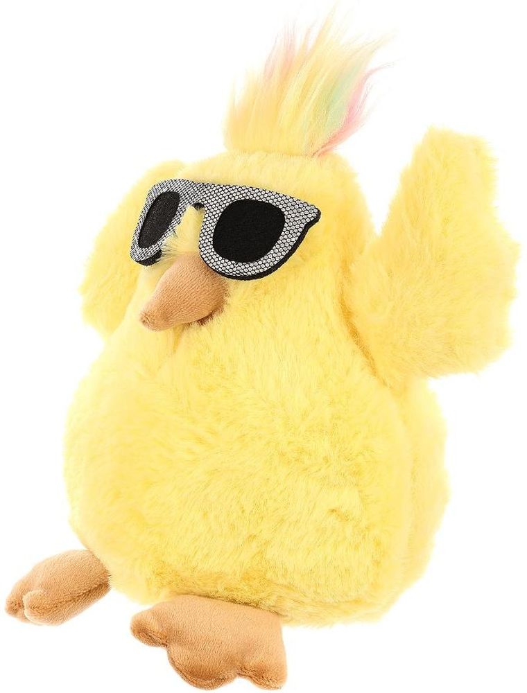 Saska Garden, kurczak w okularach, dekoracja wiosenna, 19 cm