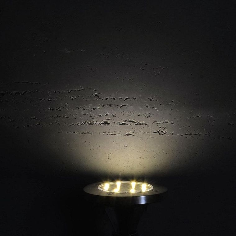 Saska Garden, lampa solarna do wbicia w podłoże, 8 LED, 12 szt.