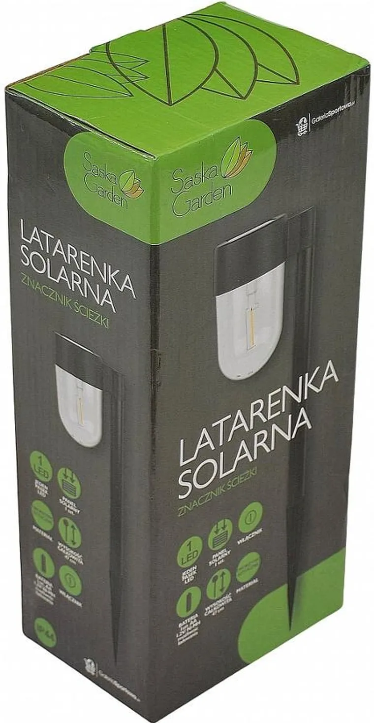 Saska Garden, lampa solarna, wiszący klosz, 47 cm