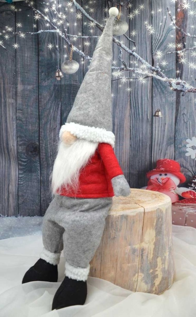 Saska Garden, Mikołaj dekoracyjny, 45+20 cm