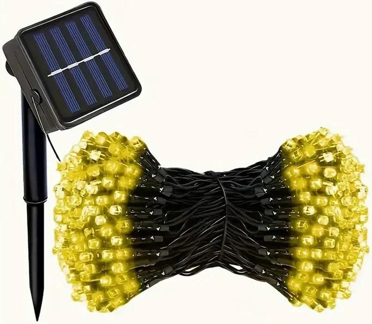 Saska Garden, oświetlenie solarne do parasola ogrodowego 5m, 72 LED